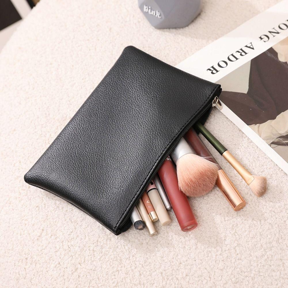Makeup Bag Small Item Bag Korean Style Cosmetic Storage Bag Lichee Pattern Coin Purse Travel коричневий
Makeup Bag Small Item Bag Korean Style Cosmetic Storage Bag Lichee Pattern Coin Purse Travel коричневий