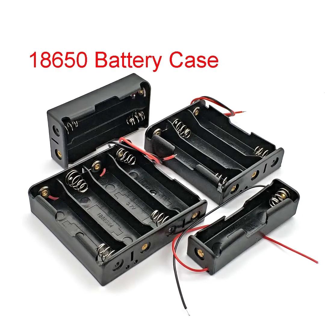 18650 Battery Storage Box Case DIY 1/2/3/4 Slot Way DIY Batteries Clip Holder Container with Wire Lead Pin 1-18650
18650 Battery Storage Box Case DIY 1/2/3/4 Slot Way DIY Batteries Clip Holder Container with Wire Lead Pin 1-18650