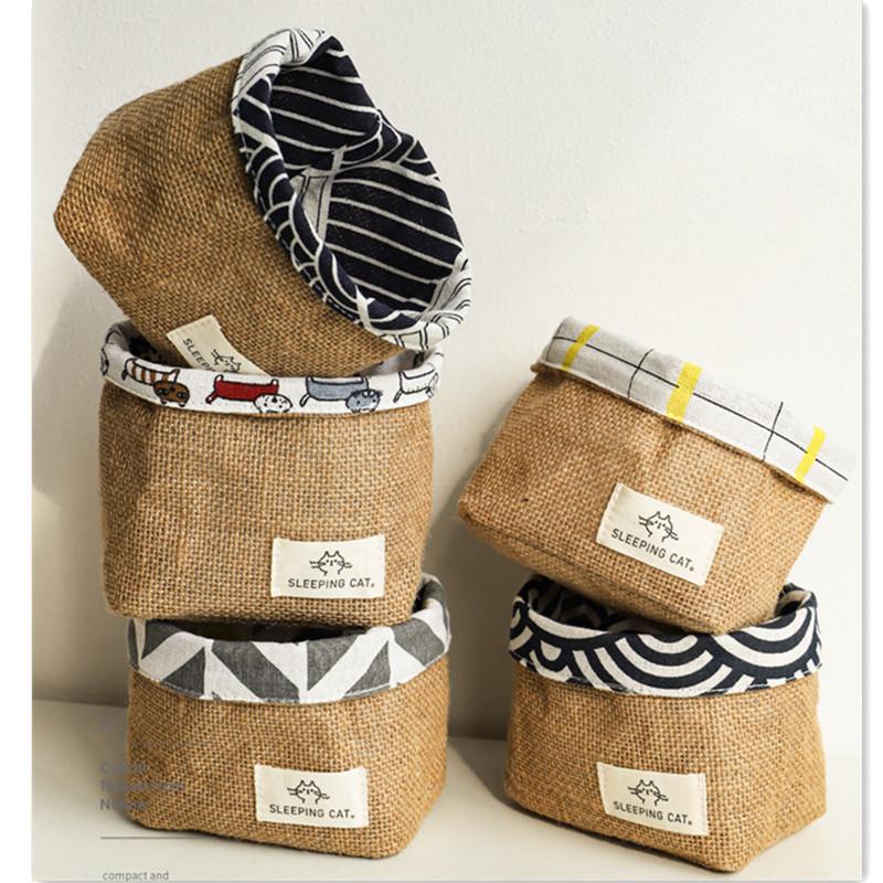 Маленькая настольная корзина для хранения, ведро для хранения косметики, тканевый держатель для ручек, настенная корзина для хранения 1 Pack
Маленькая настольная корзина для хранения, ведро для хранения косметики, тканевый держатель для ручек, настенная корзина для хранения 1 Pack