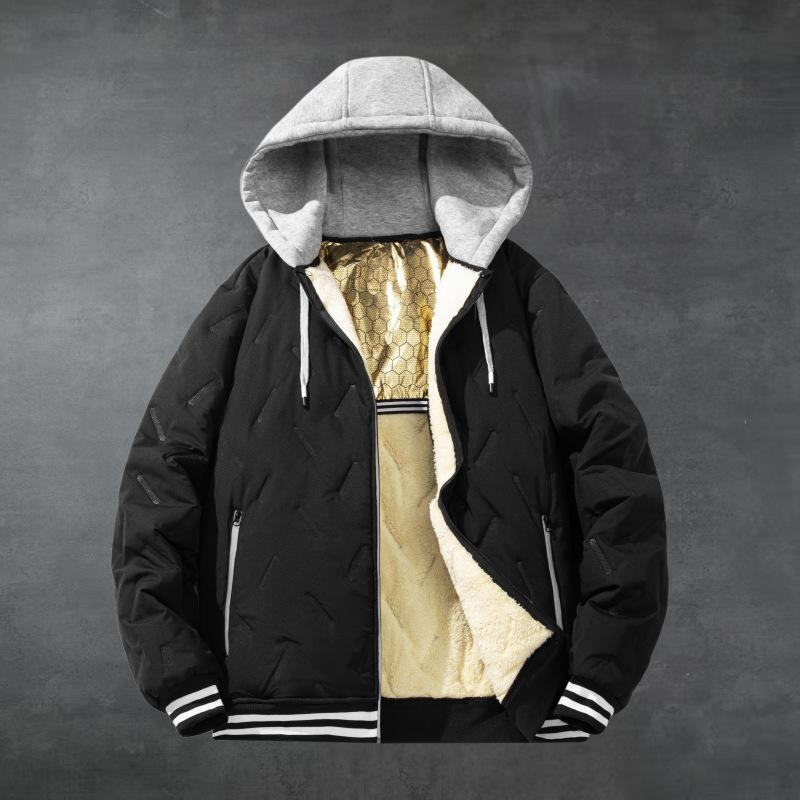 Осень и Зима, Хлопок с графеном с капюшоном используется для иммунизации мужчин и добавляется толстый бархат для защиты от холода M чёрный
Осень и Зима, Хлопок с графеном с капюшоном используется для иммунизации мужчин и добавляется толстый бархат для защиты от холода M чёрный