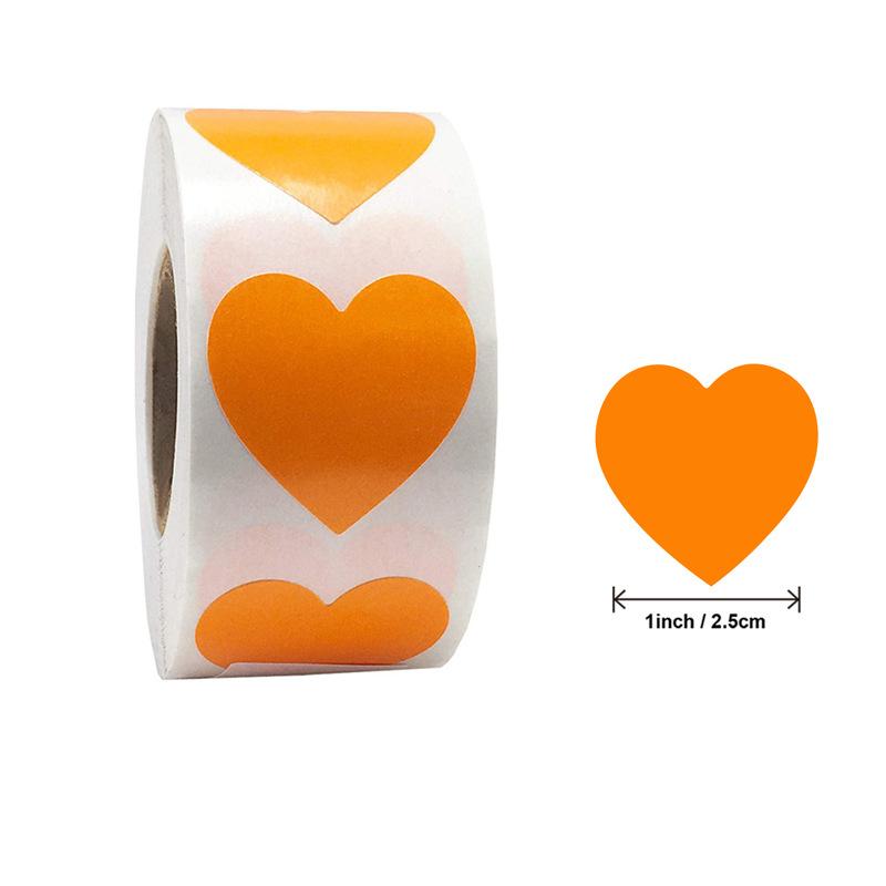 Party Heart Stickers- Multi-color heart designs for birthday/wedding decor & favor packaging оранжевый
Party Heart Stickers- Multi-color heart designs for birthday/wedding decor & favor packaging оранжевый