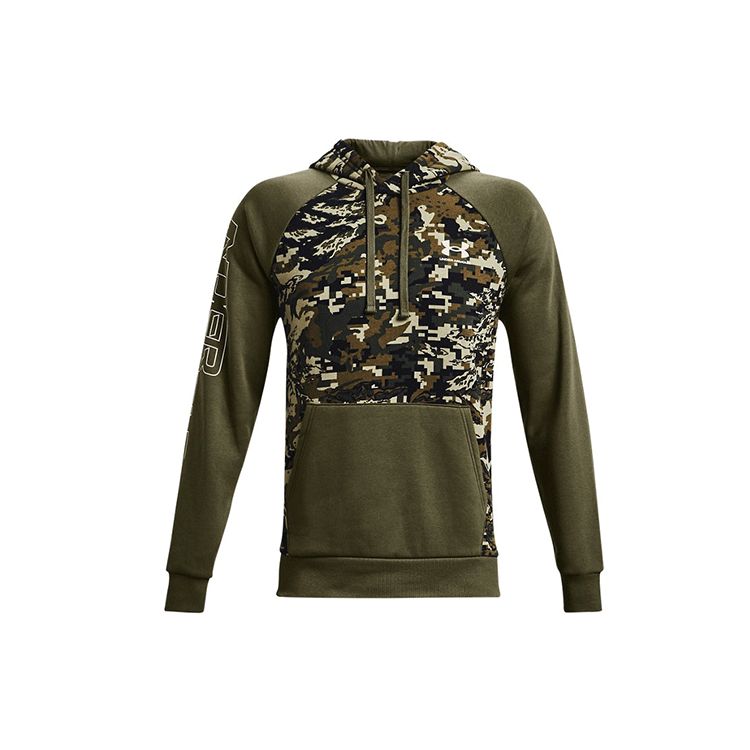Мужская флисовая толстовка с капюшоном Under Armour Rival Camo Script, зеленый 1366308-390
Мужская флисовая толстовка с капюшоном Under Armour Rival Camo Script, зеленый 1366308-390