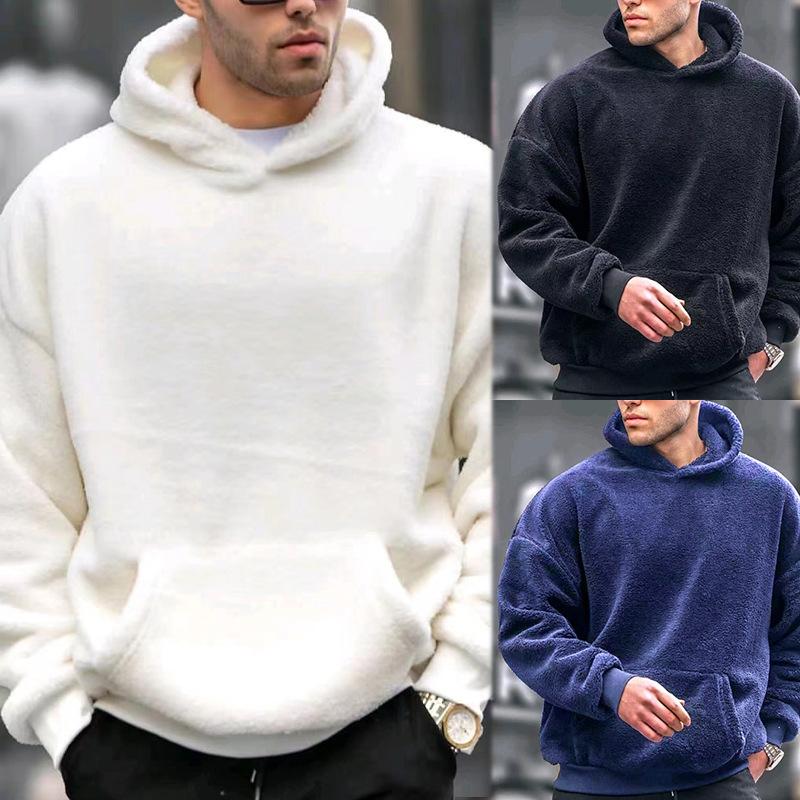 Foreign trade men s clothing ins wind fleece youth hooded sweater men s fashion casual winter jumper double-sided fleece hood M чорний
Foreign trade men s clothing ins wind fleece youth hooded sweater men s fashion casual winter jumper double-sided fleece hood M чорний