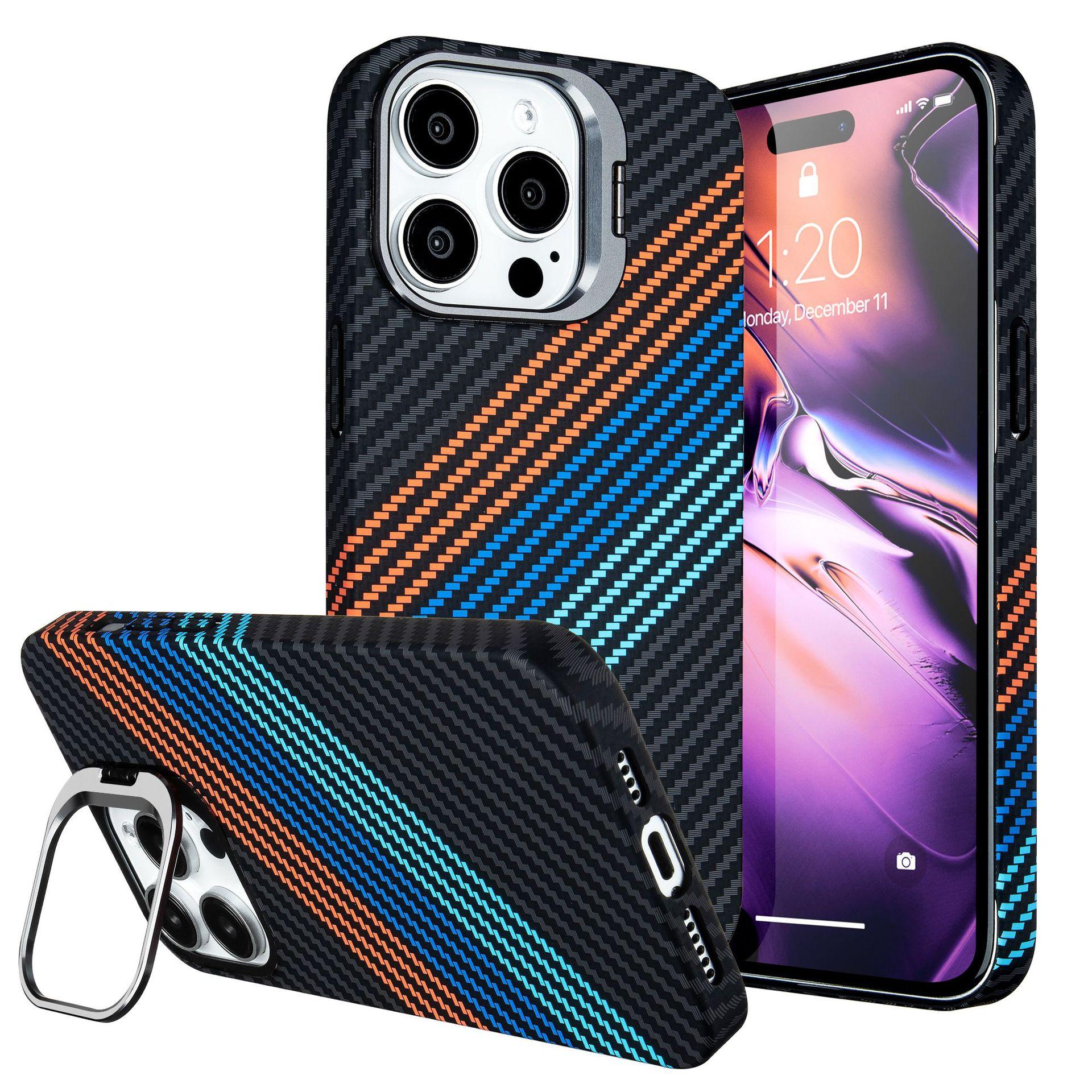 For Apple 16pro Magnetic Phone Case for Apple 15plus Bracket Lens Carbon Fiber Protective Case For iPhone12 Pro Max
For Apple 16pro Magnetic Phone Case for Apple 15plus Bracket Lens Carbon Fiber Protective Case For iPhone12 Pro Max