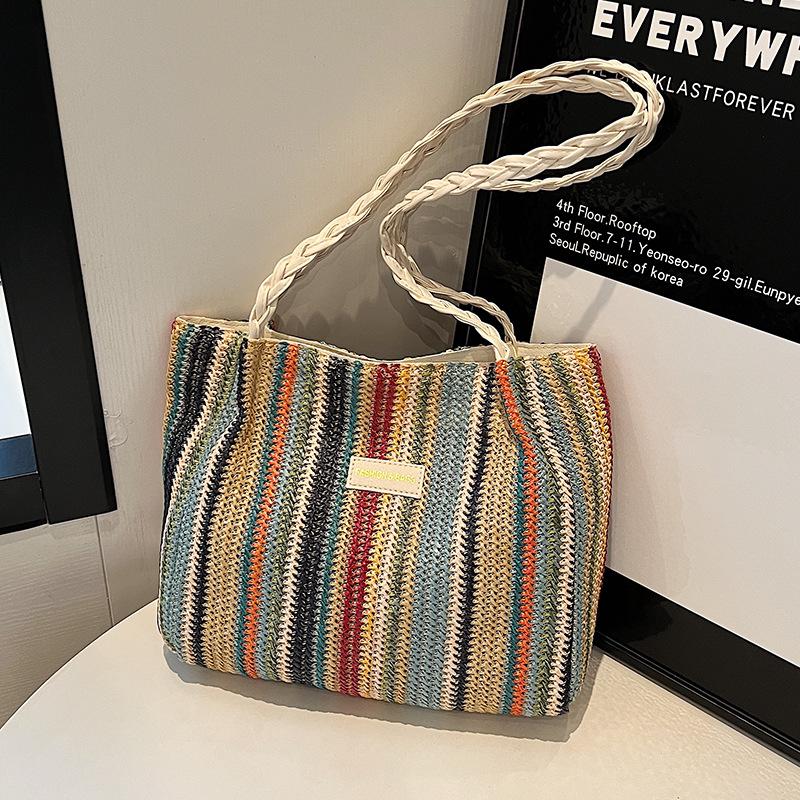 2025 New Summer Straw Weaving Women s Bag Single Shoulder Bags Large Capacity Commuter Tote Bag for Women Bucket Purses
2025 New Summer Straw Weaving Women s Bag Single Shoulder Bags Large Capacity Commuter Tote Bag for Women Bucket Purses