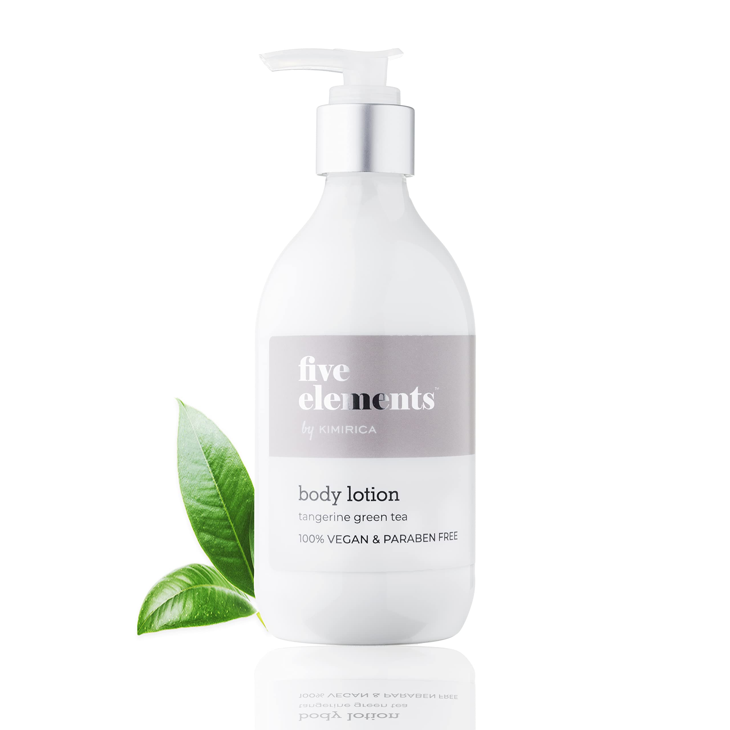 Kimirica Five Elements Moisturizing Scented Body Lotion with Tangerine and Green Tea for All Skin Type | Instant Hydration| Vegan and Paraben-Free
Kimirica Five Elements Moisturizing Scented Body Lotion with Tangerine and Green Tea for All Skin Type | Instant Hydration| Vegan and Paraben-Free