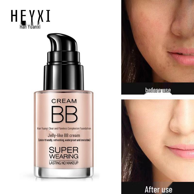 Han Yuanyi Clear Complexion BB Cream: Moisturizing, Long-Lasting, Isolating Liquid Foundation
Han Yuanyi Clear Complexion BB Cream: Moisturizing, Long-Lasting, Isolating Liquid Foundation
