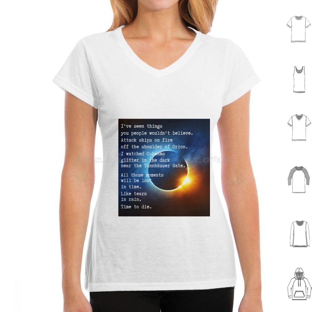 Ive Seen Things You People Wouldnt Believe Like Tears In Rain T Shirt 6xl Cotton Cool Tee Movie Quotes Sci Fi Roy Batty 4XL
Ive Seen Things You People Wouldnt Believe Like Tears In Rain T Shirt 6xl Cotton Cool Tee Movie Quotes Sci Fi Roy Batty 4XL