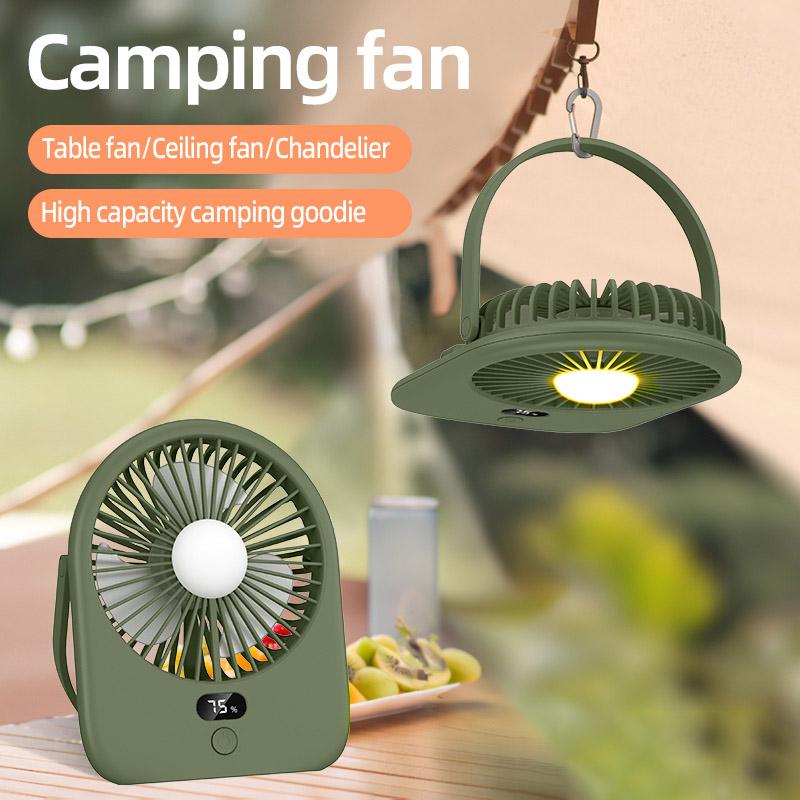 Rechargeable Silent Fan 1-5 Gear Desktop Fan Outdoors Small Camping Night Light Grey
Rechargeable Silent Fan 1-5 Gear Desktop Fan Outdoors Small Camping Night Light Grey