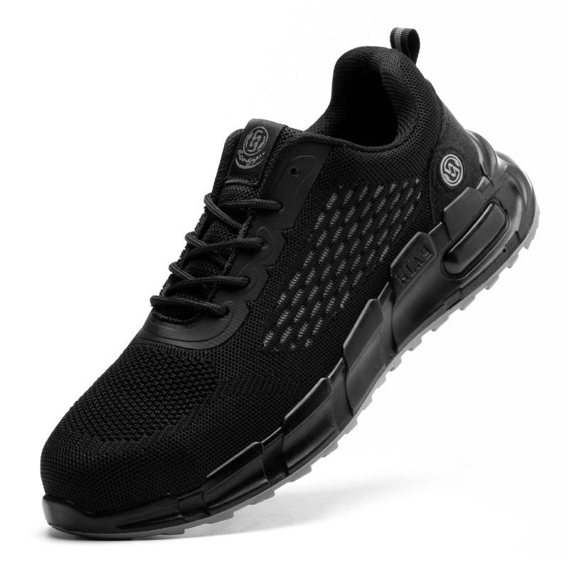 Обувь для страхования труда легкая, дышащая, противоударная и противопрокольная, защитная обувь для головы из пластикового стального мешка, износостойкая защитная рабочая обувь 46