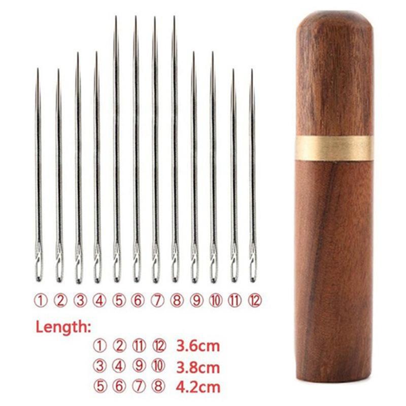 New 1Set Elderly Needle-side Hole Blind Needle Hand Household Sewing Stainless Steel Sewing Needless Threading Apparel Sewing
New 1Set Elderly Needle-side Hole Blind Needle Hand Household Sewing Stainless Steel Sewing Needless Threading Apparel Sewing