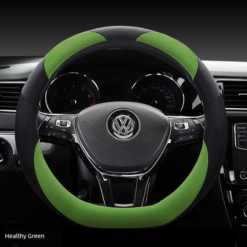 Car Steering Wheel Cover New Style Suede Non-Slip D-Shaped Round Universal Handle Cover for Small Cars Warm Plush Winter Healthy Green D Type
Car Steering Wheel Cover New Style Suede Non-Slip D-Shaped Round Universal Handle Cover for Small Cars Warm Plush Winter Healthy Green D Type