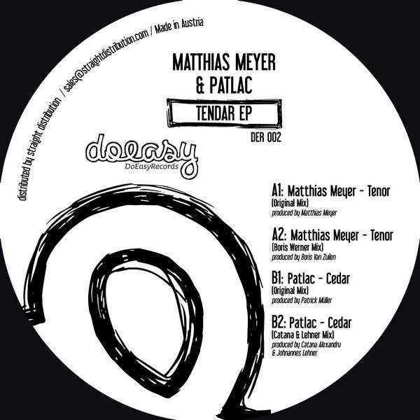 12inch Record MATTHIAS MEYER & PATLAC - Tendar EP DER002 Do Easy Records 2009 Australia Dance & Electronica Used
12inch Record MATTHIAS MEYER & PATLAC - Tendar EP DER002 Do Easy Records 2009 Australia Dance & Electronica Used