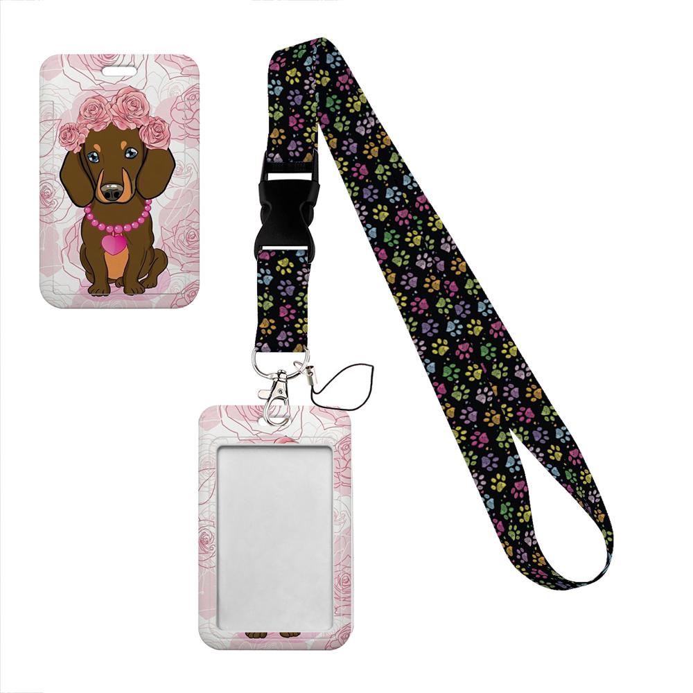 With buckle puppy Lanyard Business Credit Card Holder Neck Strap Keychain Hang Rope ID Badge Holder Lariat Lasso
With buckle puppy Lanyard Business Credit Card Holder Neck Strap Keychain Hang Rope ID Badge Holder Lariat Lasso