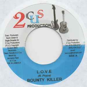 7inch Record BOUNTY KILLER - L.O.V.E. NONE 2Cus Production 2003 Jamaica Reggae, Ska & Dub Used
7inch Record BOUNTY KILLER - L.O.V.E. NONE 2Cus Production 2003 Jamaica Reggae, Ska & Dub Used