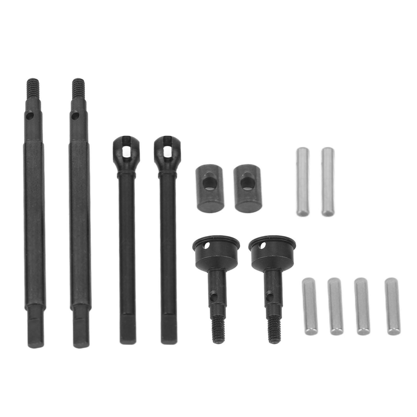 RC Axle Drive Shaft Front Rear Steel Black Drive Shaft Set Replacement For Traxxas TRX4M 118 RC
RC Axle Drive Shaft Front Rear Steel Black Drive Shaft Set Replacement For Traxxas TRX4M 118 RC