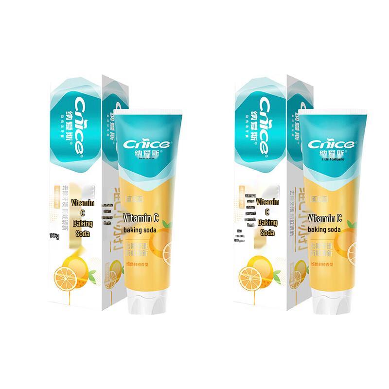 Nice Vitamin C Toothpaste, Fresh Orange Mint
Nice Vitamin C Toothpaste, Fresh Orange Mint