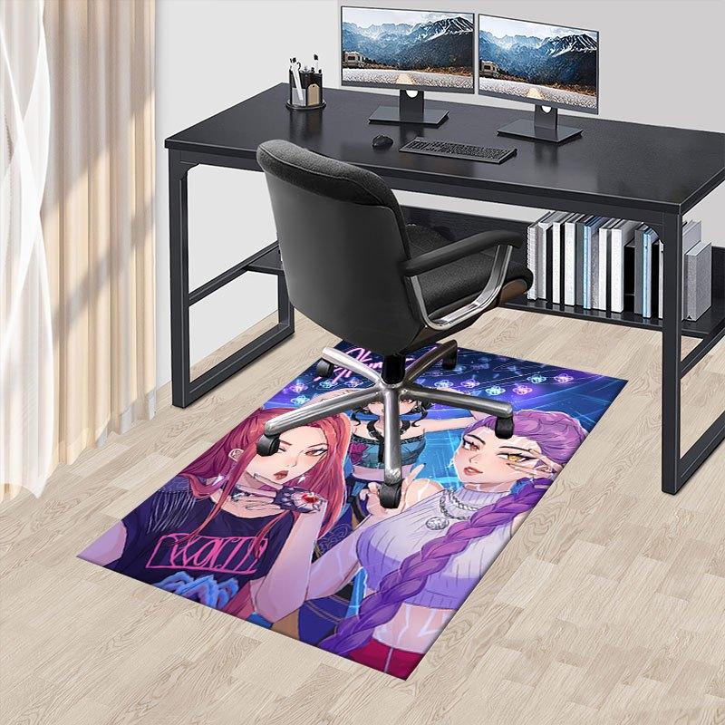Neon Lights Fashion: Trendy Accessories for Your Style Offic Chair Mat, K-pop Theme Carpet, Non-slip, Soft and Durable Leisure Rug for Inte 60cm by 90cm
Neon Lights Fashion: Trendy Accessories for Your Style Offic Chair Mat, K-pop Theme Carpet, Non-slip, Soft and Durable Leisure Rug for Inte 60cm by 90cm