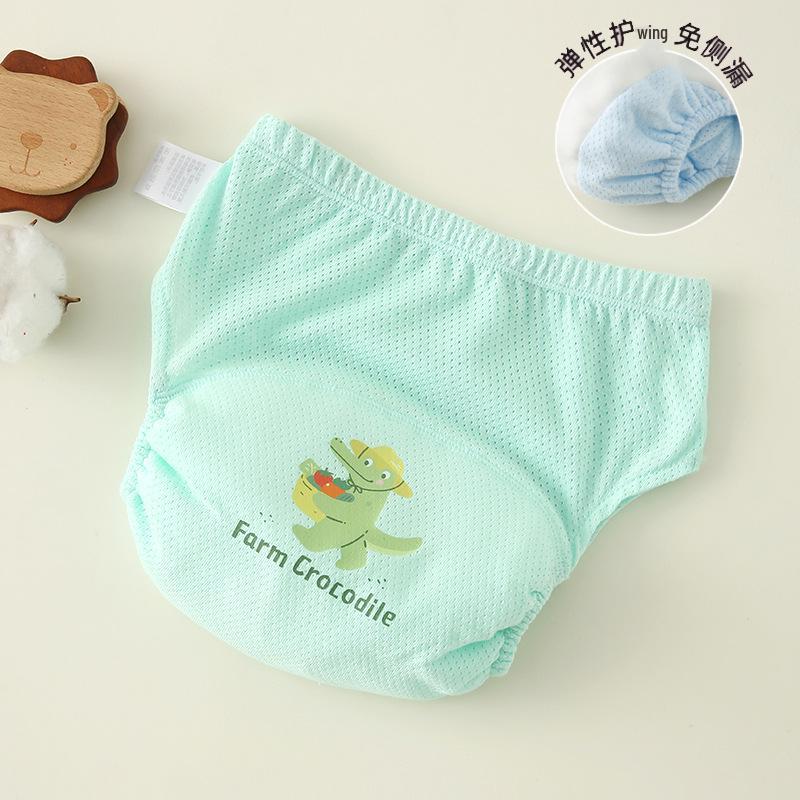 Детские дышащие сетчатые тренировочные трусики - Многоразовые 6-слойные марлевые подгузники для лета Size 90 (Recommended 18-24 lbs)
Детские дышащие сетчатые тренировочные трусики - Многоразовые 6-слойные марлевые подгузники для лета Size 90 (Recommended 18-24 lbs)