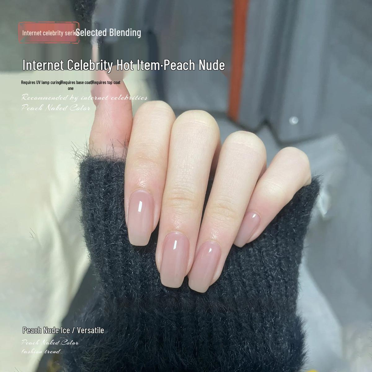2025 Peach Nude Nail Gel Polish: Autumn/Winter Trending Natural White for Salon-Quality Moonlight Nails персиковый/телесный
2025 Peach Nude Nail Gel Polish: Autumn/Winter Trending Natural White for Salon-Quality Moonlight Nails персиковый/телесный