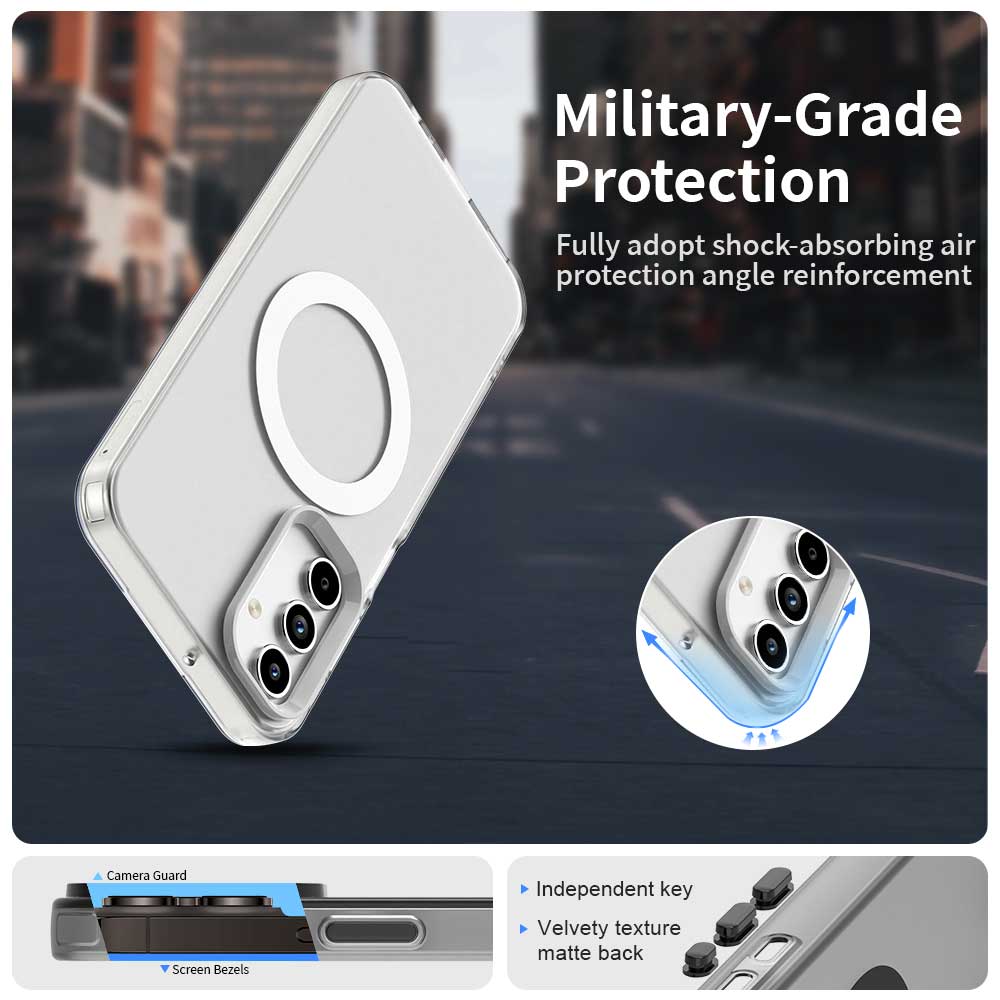 For Samsung Galaxy A15 4G/5G Case Compatible with MagSafe PC+TPU+PET Anti-Drop Phone Cover Orange
For Samsung Galaxy A15 4G/5G Case Compatible with MagSafe PC+TPU+PET Anti-Drop Phone Cover Orange