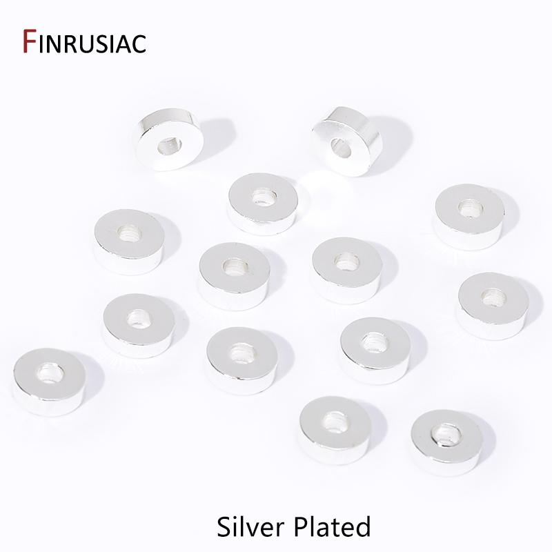 18K Gold Plated Brass Round Spacer Flat Beads,3/4/6mm Smooth Separators Beads For DIY Bracelet Necklace Making Accessories 3mm-20 pieces
18K Gold Plated Brass Round Spacer Flat Beads,3/4/6mm Smooth Separators Beads For DIY Bracelet Necklace Making Accessories 3mm-20 pieces