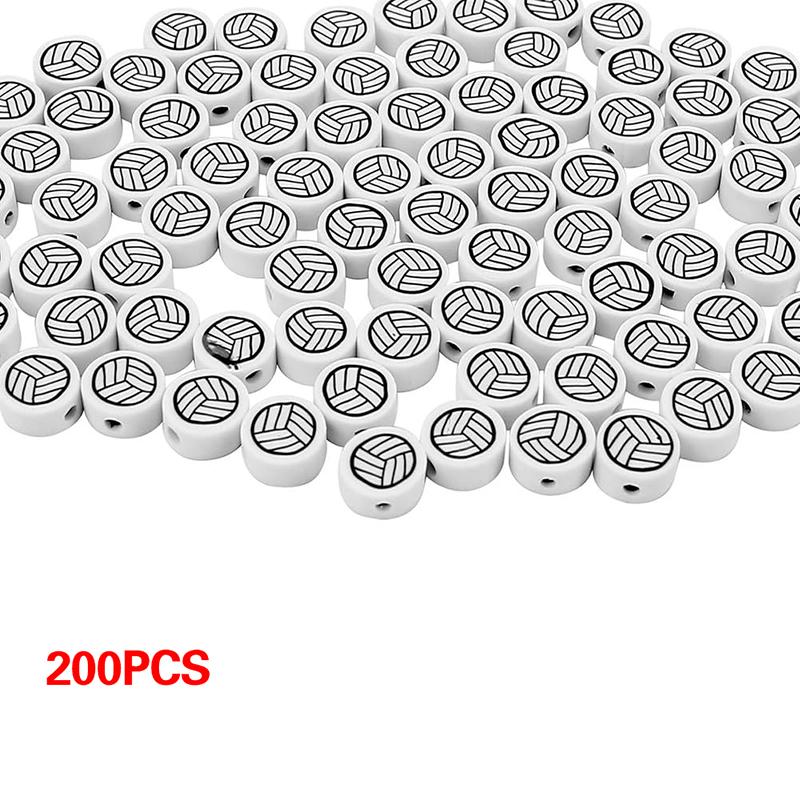 Volleyball Charms For Clothes Pins Volleyball Beads For Diy Necklace,Bracelet,Jewelry,Earring,Hair Clip Crafts 200PCS
Volleyball Charms For Clothes Pins Volleyball Beads For Diy Necklace,Bracelet,Jewelry,Earring,Hair Clip Crafts 200PCS