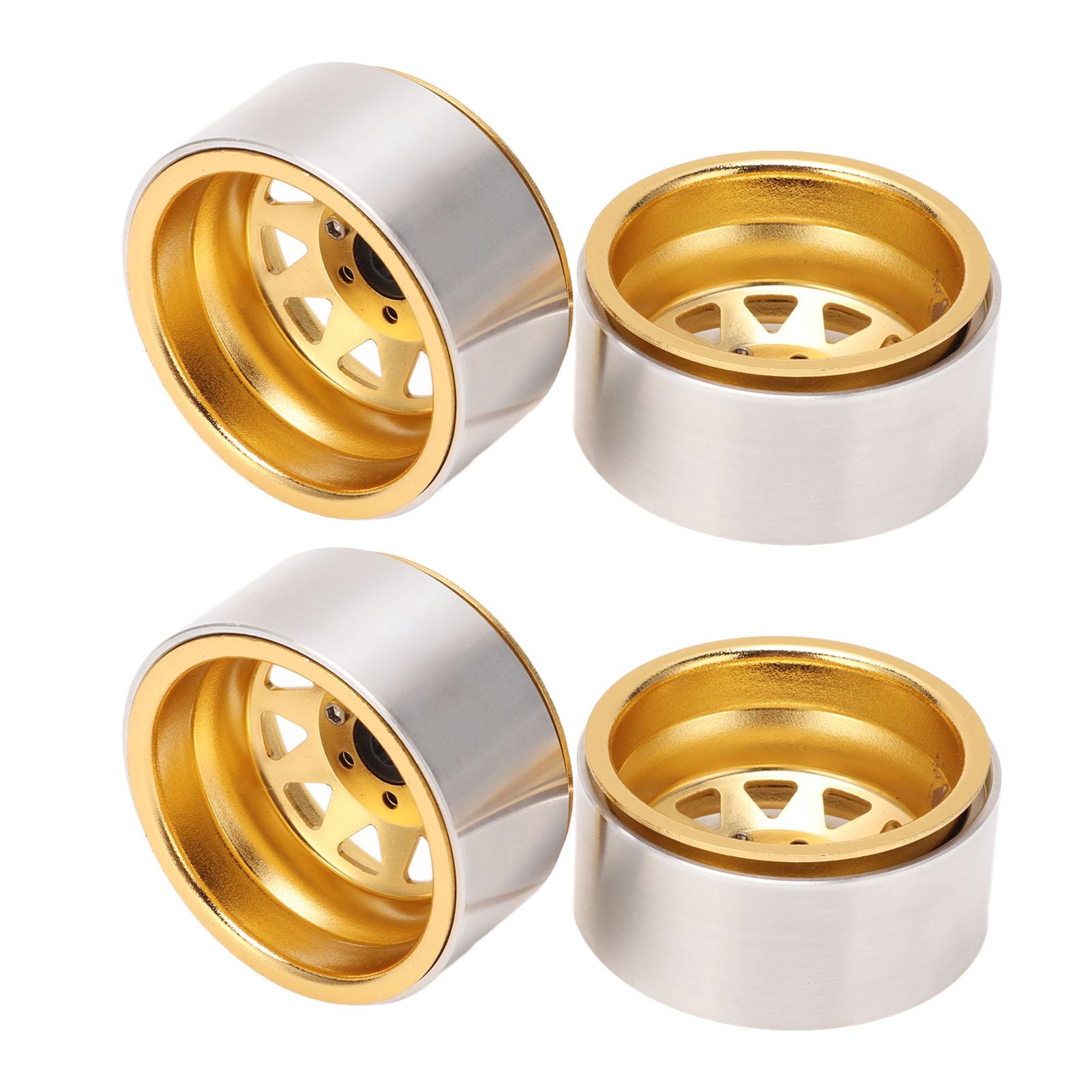4pcs RC Car Wheel Hub 1.9in Stamped Steel Plate Triangular 10 Holes 12mm Hex Driver Metal Gold Crawler Car Wheel Rims
4pcs RC Car Wheel Hub 1.9in Stamped Steel Plate Triangular 10 Holes 12mm Hex Driver Metal Gold Crawler Car Wheel Rims