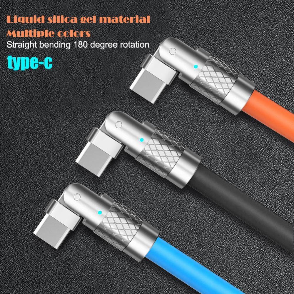 6A 120W Elbow USB Type C Cable Mobile Phone Charging Cables Elbow Data Cord 6A Fast Charger Cable black-Type C
6A 120W Elbow USB Type C Cable Mobile Phone Charging Cables Elbow Data Cord 6A Fast Charger Cable black-Type C