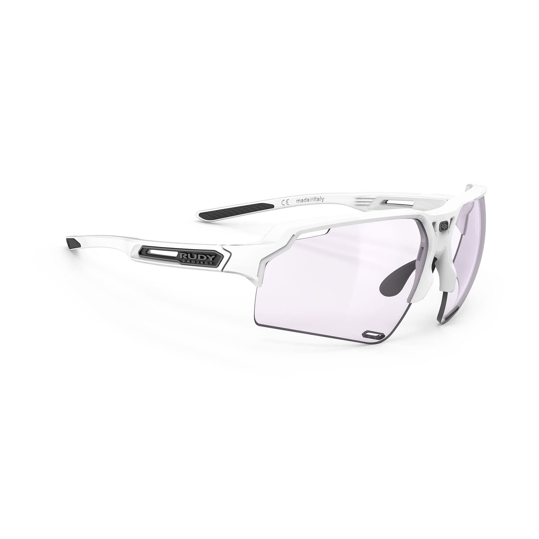 RUDYPROJECT спортивные солнцезащитные очки DELTABEAT белые глянцевые ImpactX2 фотохромные лазерные фиолетовые / SP747569-0000
RUDYPROJECT спортивные солнцезащитные очки DELTABEAT белые глянцевые ImpactX2 фотохромные лазерные фиолетовые / SP747569-0000