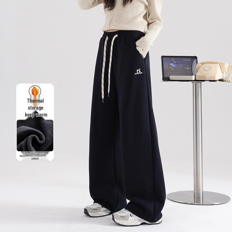 2025 Девочки Плюс Бархатные Спортивные Штаны: Свободные флисовые брюки с широкими штанинами для старших детей и студентов 150cm
2025 Девочки Плюс Бархатные Спортивные Штаны: Свободные флисовые брюки с широкими штанинами для старших детей и студентов 150cm