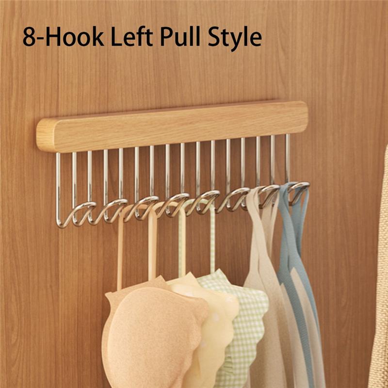 B97A-Efficient Closet Storage With Wooden Multifunctional Hanger For Clothes, Belts, Ties, And Bra Accessories
B97A-Efficient Closet Storage With Wooden Multifunctional Hanger For Clothes, Belts, Ties, And Bra Accessories