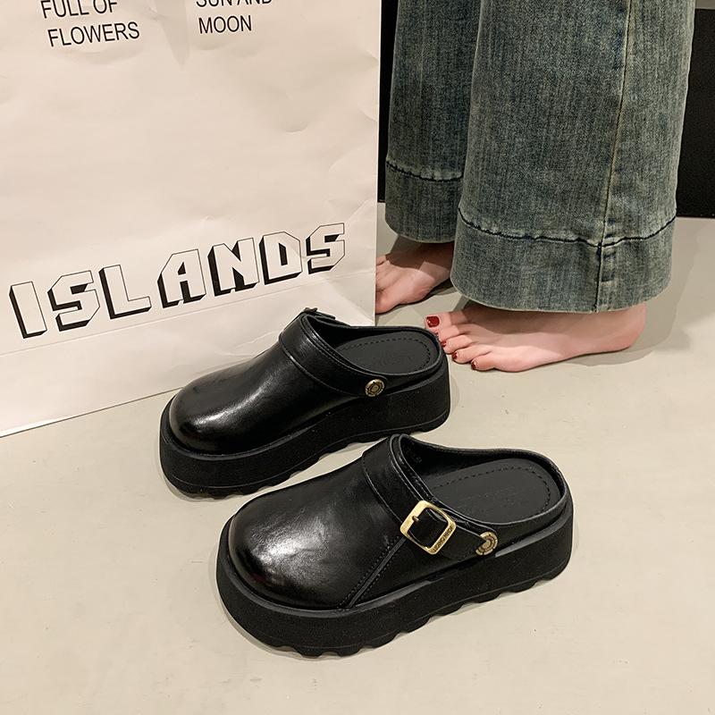 Весна и лето 2025 новые маленькие сандалии на толстой подошве с увеличением высоты, супер огонь, сумка-голова, полушлепанцы с перекрестными ремешками 35 чёрный
Весна и лето 2025 новые маленькие сандалии на толстой подошве с увеличением высоты, супер огонь, сумка-голова, полушлепанцы с перекрестными ремешками 35 чёрный