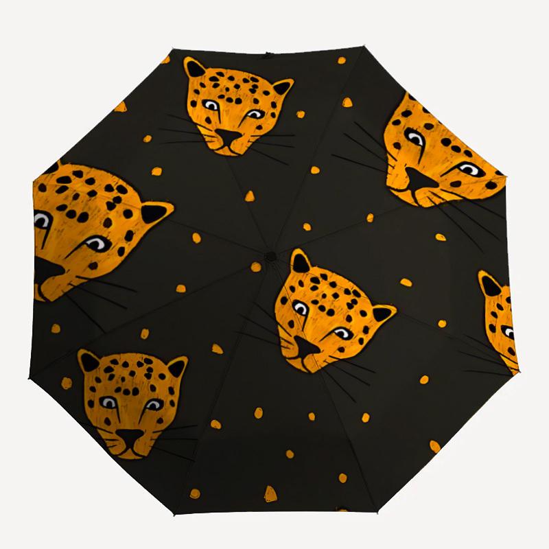 1pc Leopard Spots Automatic Open/Close Umbrella, Windproof, Folding Compact Umbrella with Lightweight Design for Women/Men071
1pc Leopard Spots Automatic Open/Close Umbrella, Windproof, Folding Compact Umbrella with Lightweight Design for Women/Men071