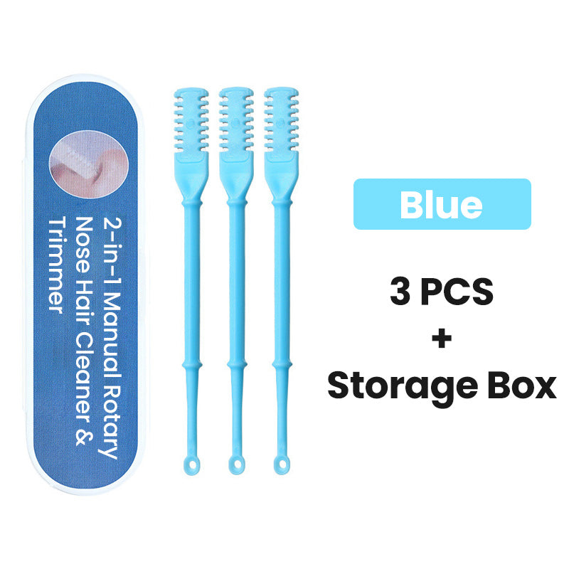 2-in-1 Nasal Hair Cutter, Upgrade Double Sided Nose Hair Knife, 360° Nostril Hair Remover Tool, Nose Hair Trimmer for Men
2-in-1 Nasal Hair Cutter, Upgrade Double Sided Nose Hair Knife, 360° Nostril Hair Remover Tool, Nose Hair Trimmer for Men