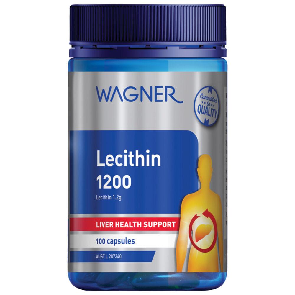 Wagner Lecithin 1200 100 Capsules
Wagner Lecithin 1200 100 Capsules