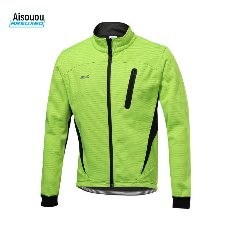 Windproof Warm Fleece Cycling Jersey - Autumn/Winter Outdoor Sports Top Asian XXL (EU XL) зелёный
Windproof Warm Fleece Cycling Jersey - Autumn/Winter Outdoor Sports Top Asian XXL (EU XL) зелёный