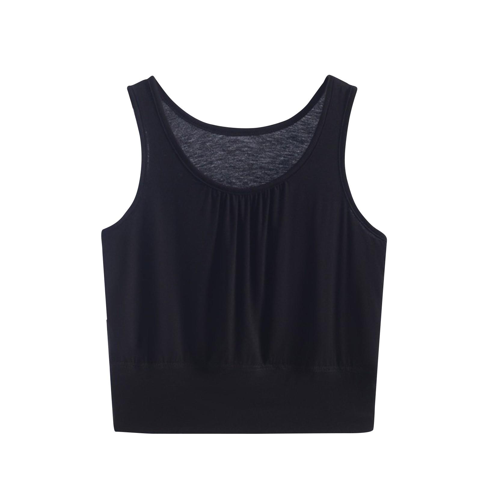 Женский модный однотонный короткий жилет-топ XXXXXXXXL чёрный
Женский модный однотонный короткий жилет-топ XXXXXXXXL чёрный