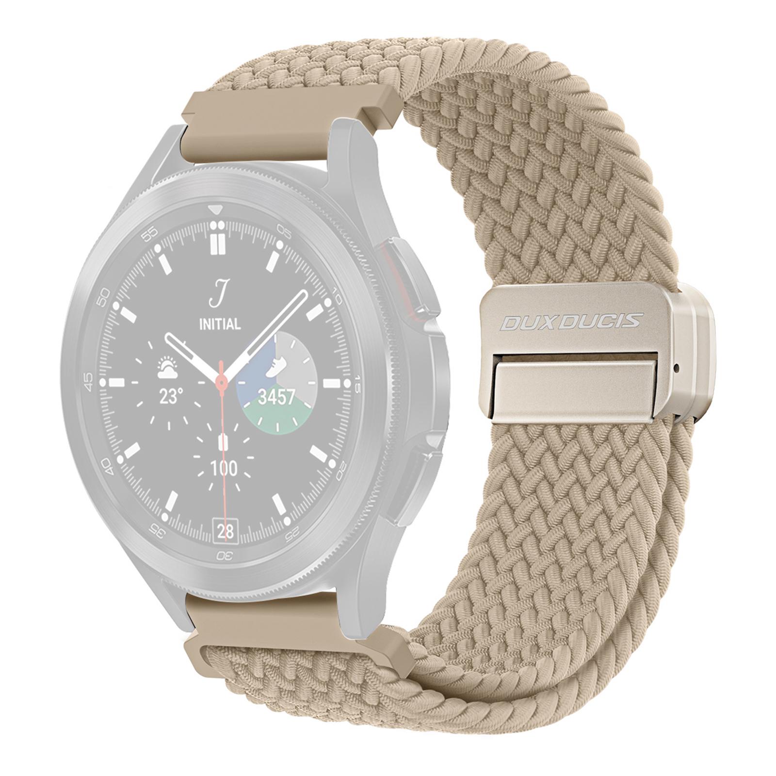DUX DUCIS Mixture Pro Series Nylon Woven Strap for Samsung Galaxy Watch6/Watch5/Huawei Watch GT3 Magnetic Buckle 20mm Watchband Beige
DUX DUCIS Mixture Pro Series Nylon Woven Strap for Samsung Galaxy Watch6/Watch5/Huawei Watch GT3 Magnetic Buckle 20mm Watchband Beige