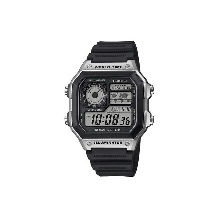 Casio Youth Series Square Dial Digital Simple Sports Waterproof Electronic Retro Square Watch Men Watches Black AE-1200WH-1C Single Watch,Random Watch Box,Black Strap
Casio Youth Series Square Dial Digital Simple Sports Waterproof Electronic Retro Square Watch Men Watches Black AE-1200WH-1C Single Watch,Random Watch Box,Black Strap