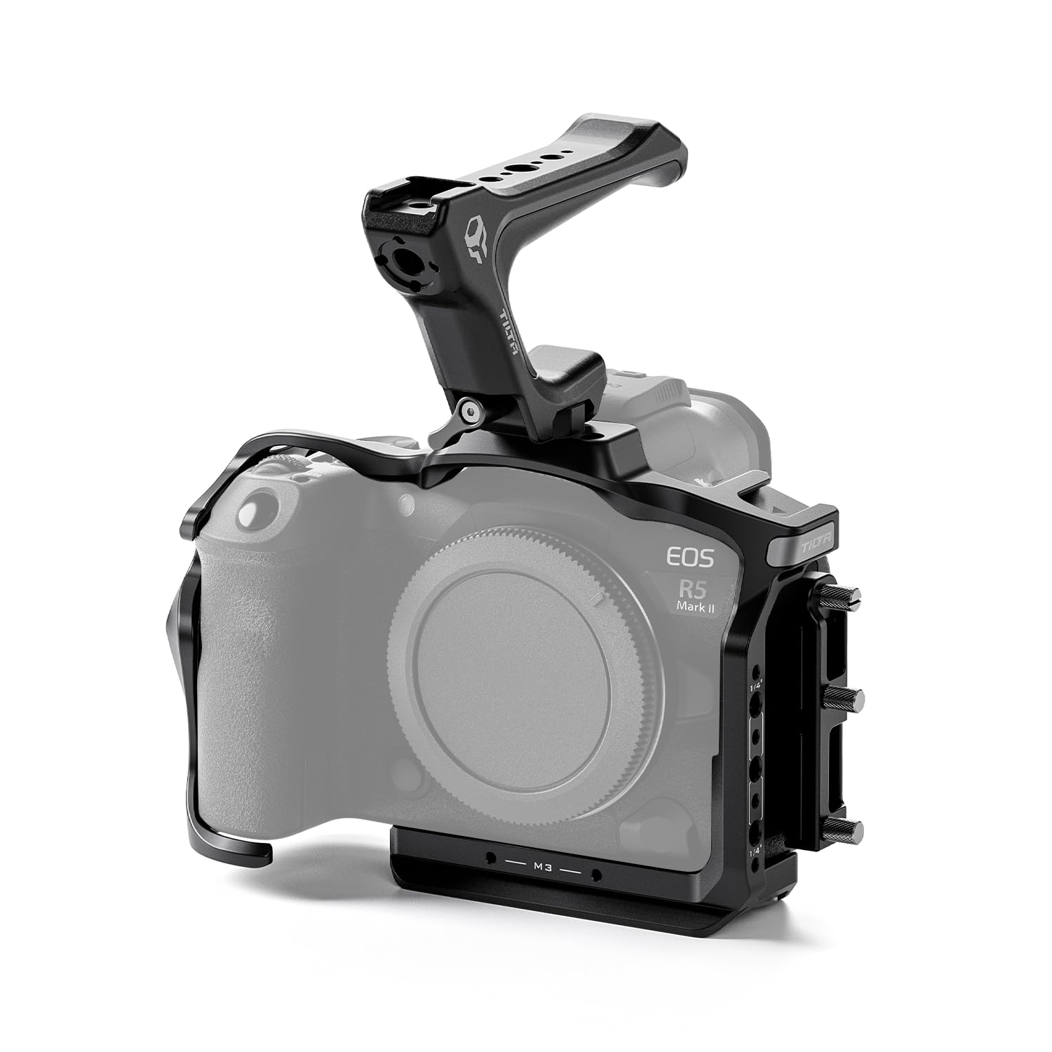 Клетка для камеры TILTA R5 Mark II для легкого комплекта с компактной верхней ручкой NATO для клетки для камеры Canon R5 Mark II Canon, TA-T68-BB
Клетка для камеры TILTA R5 Mark II для легкого комплекта с компактной верхней ручкой NATO для клетки для камеры Canon R5 Mark II Canon, TA-T68-BB