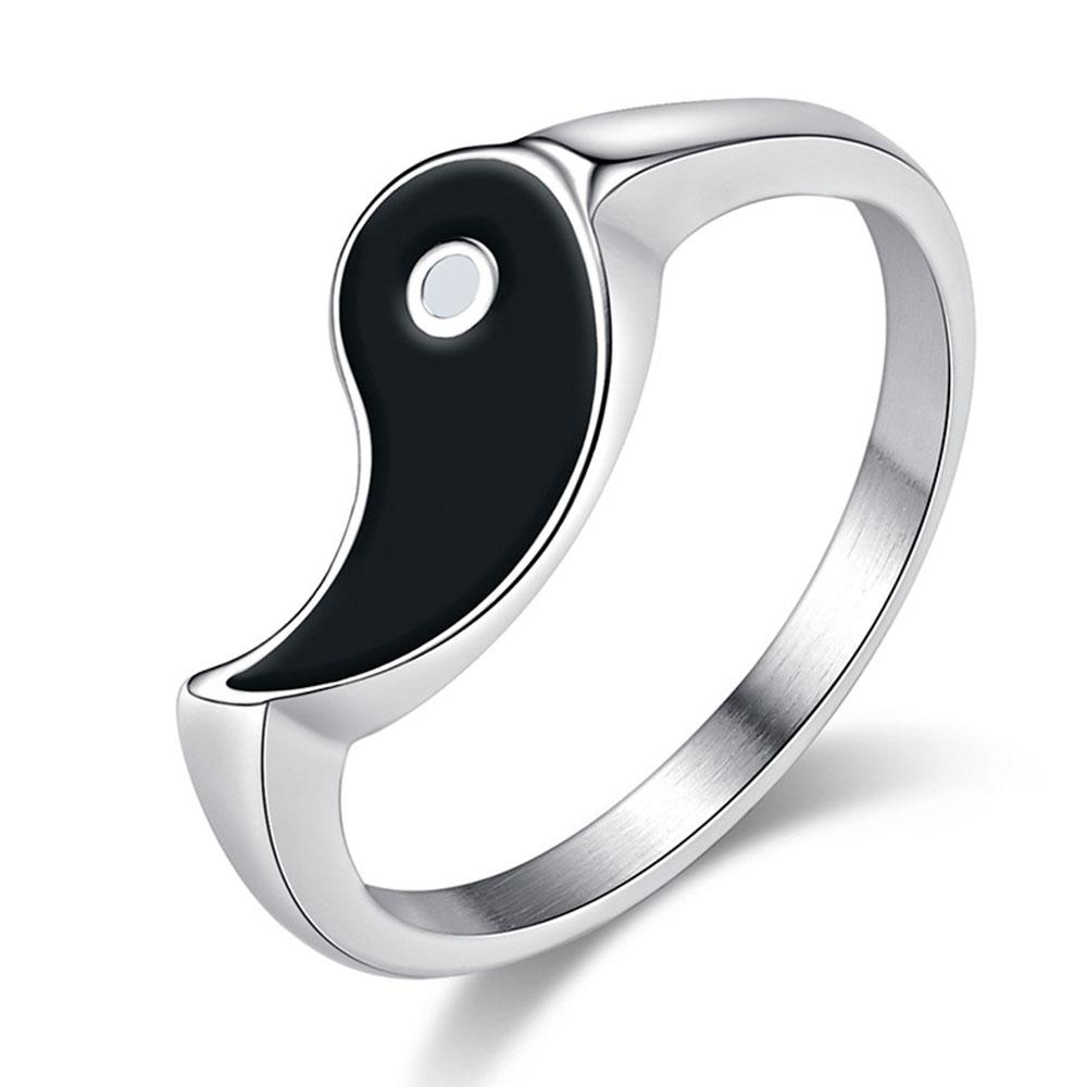 Tai Chi Diagram Yin Yang Fish Titanium Steel Ring Ring Men and Women Separate Combination Stainless Steel Couple Rings 5 чёрный
Tai Chi Diagram Yin Yang Fish Titanium Steel Ring Ring Men and Women Separate Combination Stainless Steel Couple Rings 5 чёрный