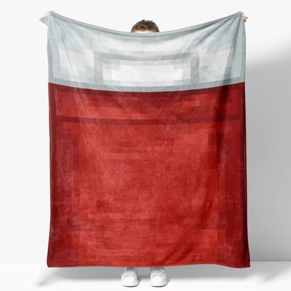 Pixel Block Flannel Throw Blanket Cozy Soft Lightweight Couch Sofa Bed Decor 75x100cm (30x40inch)
Pixel Block Flannel Throw Blanket Cozy Soft Lightweight Couch Sofa Bed Decor 75x100cm (30x40inch)