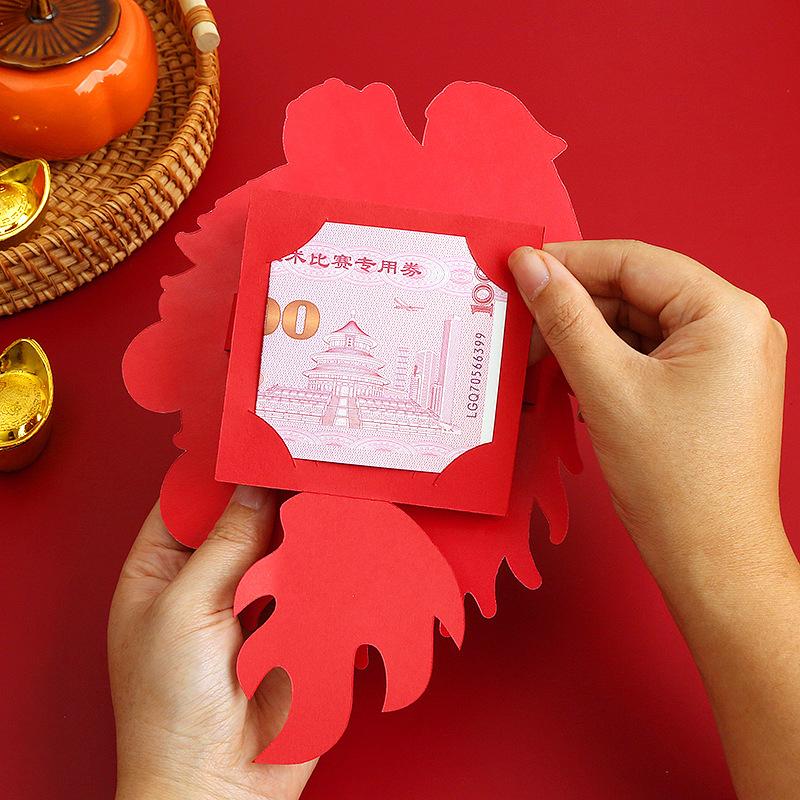 2024 Year Of The Dragon Lion Awakening Folding Red Envelope Year Lucky Money Bag Spring Festival Red Bless Bag Children Gift
2024 Year Of The Dragon Lion Awakening Folding Red Envelope Year Lucky Money Bag Spring Festival Red Bless Bag Children Gift