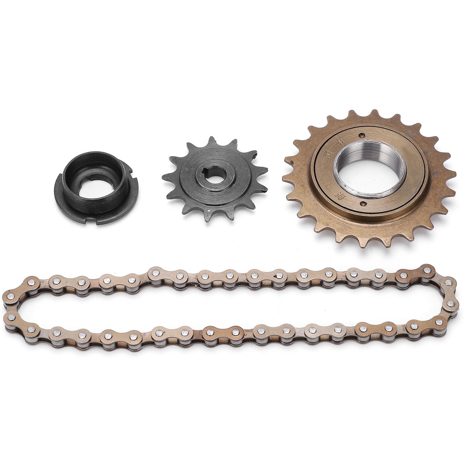 Sprocket Chain Set 22T Tooth Rear Freewheel 38 Links Chain and 13T Tooth Sprocket Set
Sprocket Chain Set 22T Tooth Rear Freewheel 38 Links Chain and 13T Tooth Sprocket Set