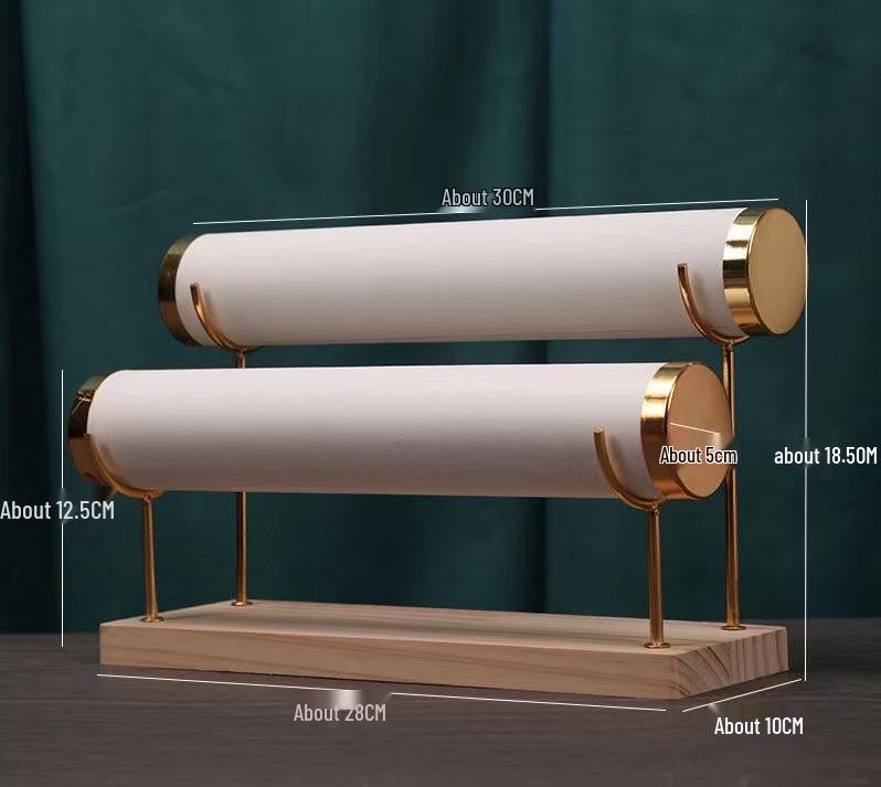 Бархатная подставка для ювелирных изделий: Массив дерева, одно/двухъярусный для браслетов и часов
Бархатная подставка для ювелирных изделий: Массив дерева, одно/двухъярусный для браслетов и часов
