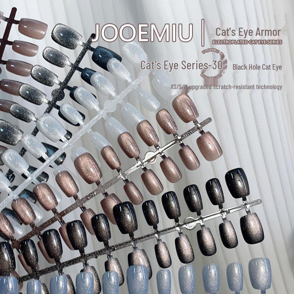 Dynamic Black Hole Cat Eye 3D Nail Art: Japanese Short T, Solid Color, Removable, Wearable, 30 Pieces
Dynamic Black Hole Cat Eye 3D Nail Art: Japanese Short T, Solid Color, Removable, Wearable, 30 Pieces