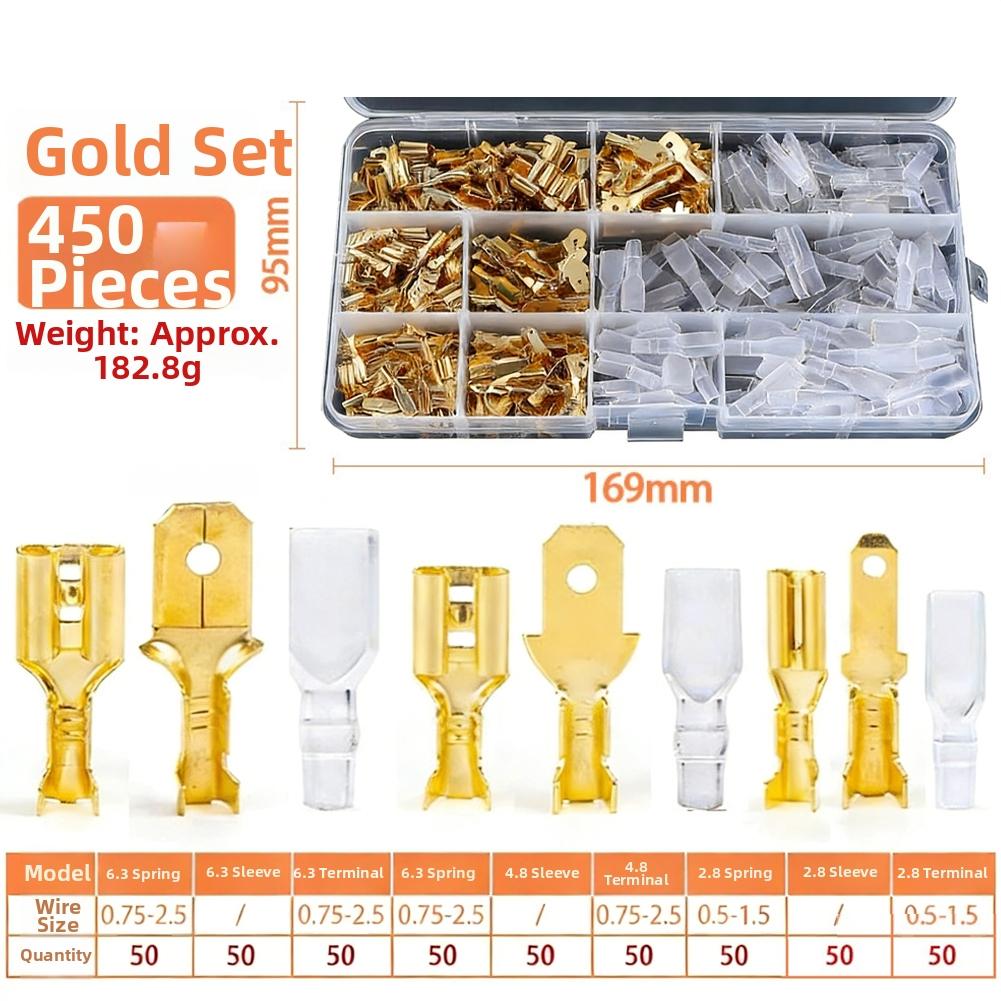 Car Audio Repair Crimp Terminals Wire Connectors Crimp Terminal Connector Set Connector Gold Insulated Sleeves China Mainland
Car Audio Repair Crimp Terminals Wire Connectors Crimp Terminal Connector Set Connector Gold Insulated Sleeves China Mainland