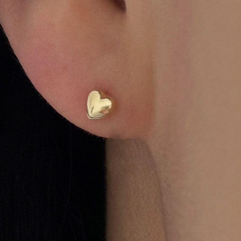 MARQUEMENT 14k Adorable Heart Percing yellow gold
MARQUEMENT 14k Adorable Heart Percing yellow gold