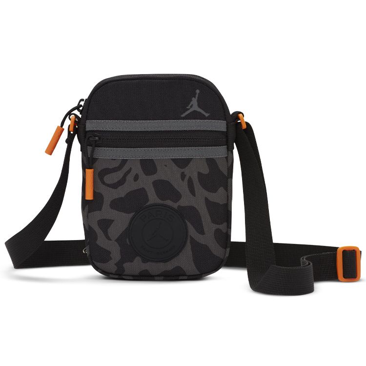Jordan Logo Leopard Print Minimalist Adjustable Shoulder Strap Polyester Single Shoulder Crossbody Bag Unisex bags Black Gray FV2497010 Black & Gray
Jordan Logo Leopard Print Minimalist Adjustable Shoulder Strap Polyester Single Shoulder Crossbody Bag Unisex bags Black Gray FV2497010 Black & Gray